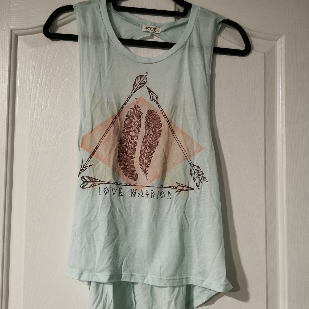 Open back tank